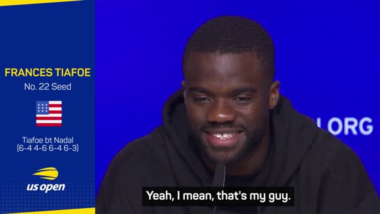 Tiafoe 'was losing it' after seeing LeBron tweet
