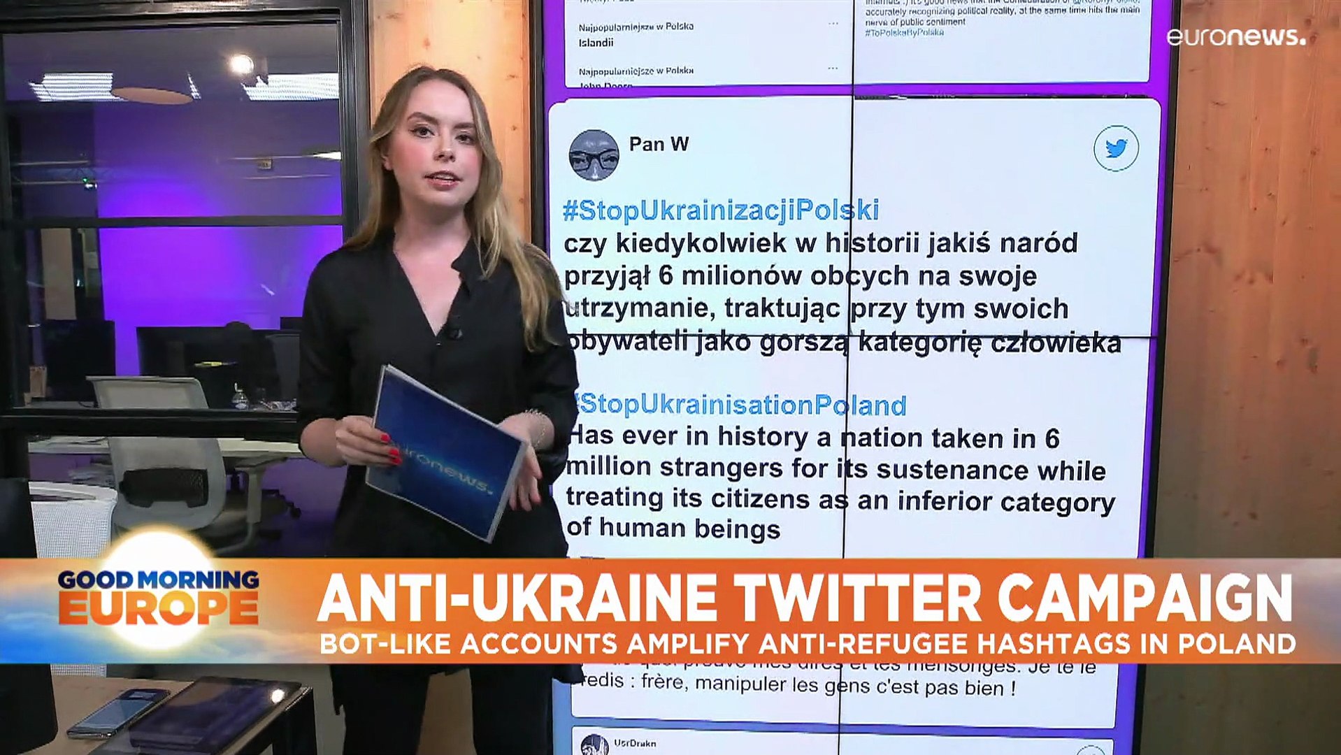 'Inauthentic' antiUkraine hashtags are trending in Poland, says report