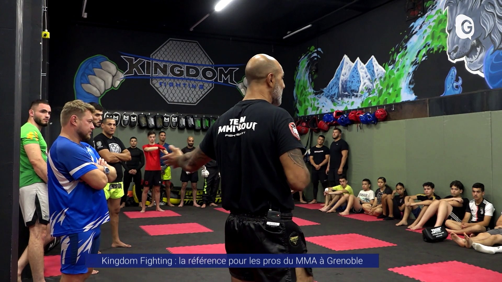 Reportage - Kingdom Fighting : la référence pour les pros du MMA à Grenoble  - Vidéo Dailymotion