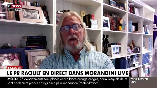 EXCLU - Le Pr Raoult dans Morandini Live : Vous me demandez si je respecte les dispositions du code de la santé publique, je ne sais même pas de quoi vous parlez! - VIDEO