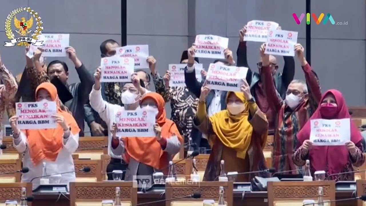 Detik-detik Fraksi PKS Walkout dari Sidang DPR