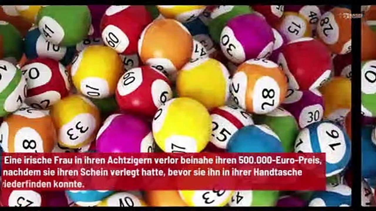 Frau kann EuroMillions-Gewinnschein eine Woche lang nicht finden