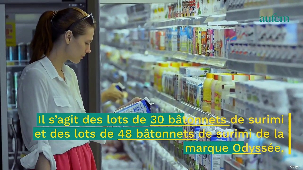 Rappel produit : ces bâtonnets de crabe vendus en grande surface ne doivent surtout pas être mangés