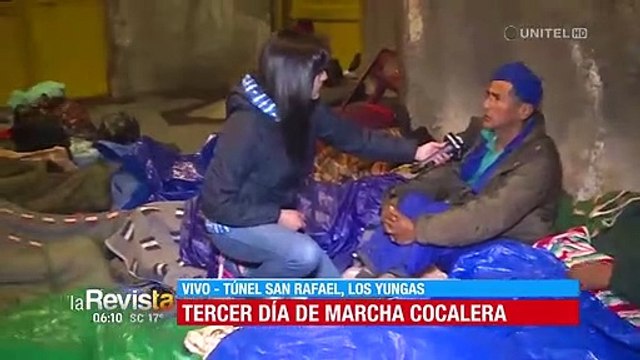 Marcha de Adepcoca ingresa en su tercer día para pedir el cierre del mercado paralelo