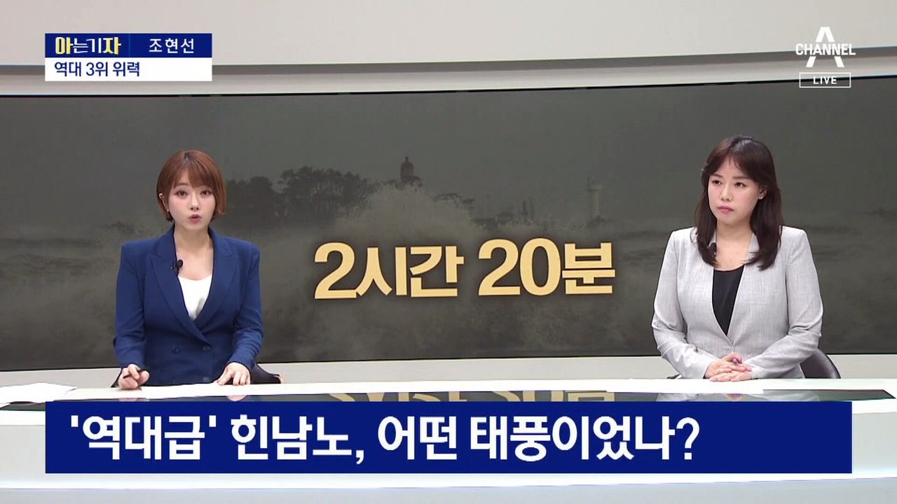 [아는 기자]‘역대급’ 힌남노, 어떤 태풍이었나?