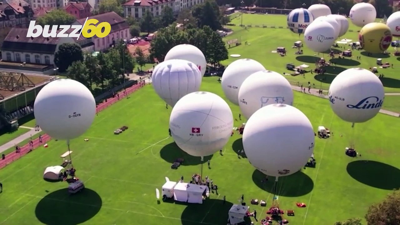 Worlds’ Oldest Gas Balloon Race Soars Above Europe