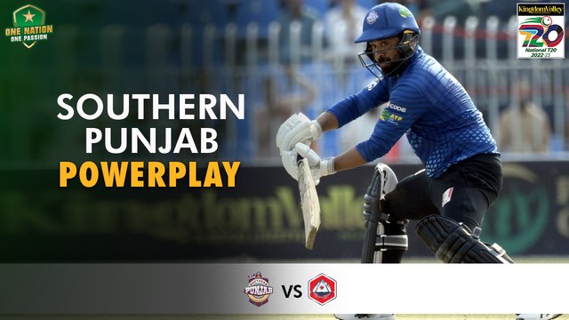 2nd Innings Powerplay | Northern vs Southern Punjab | Match 14 | National T20 2022 | PCB | MS2T