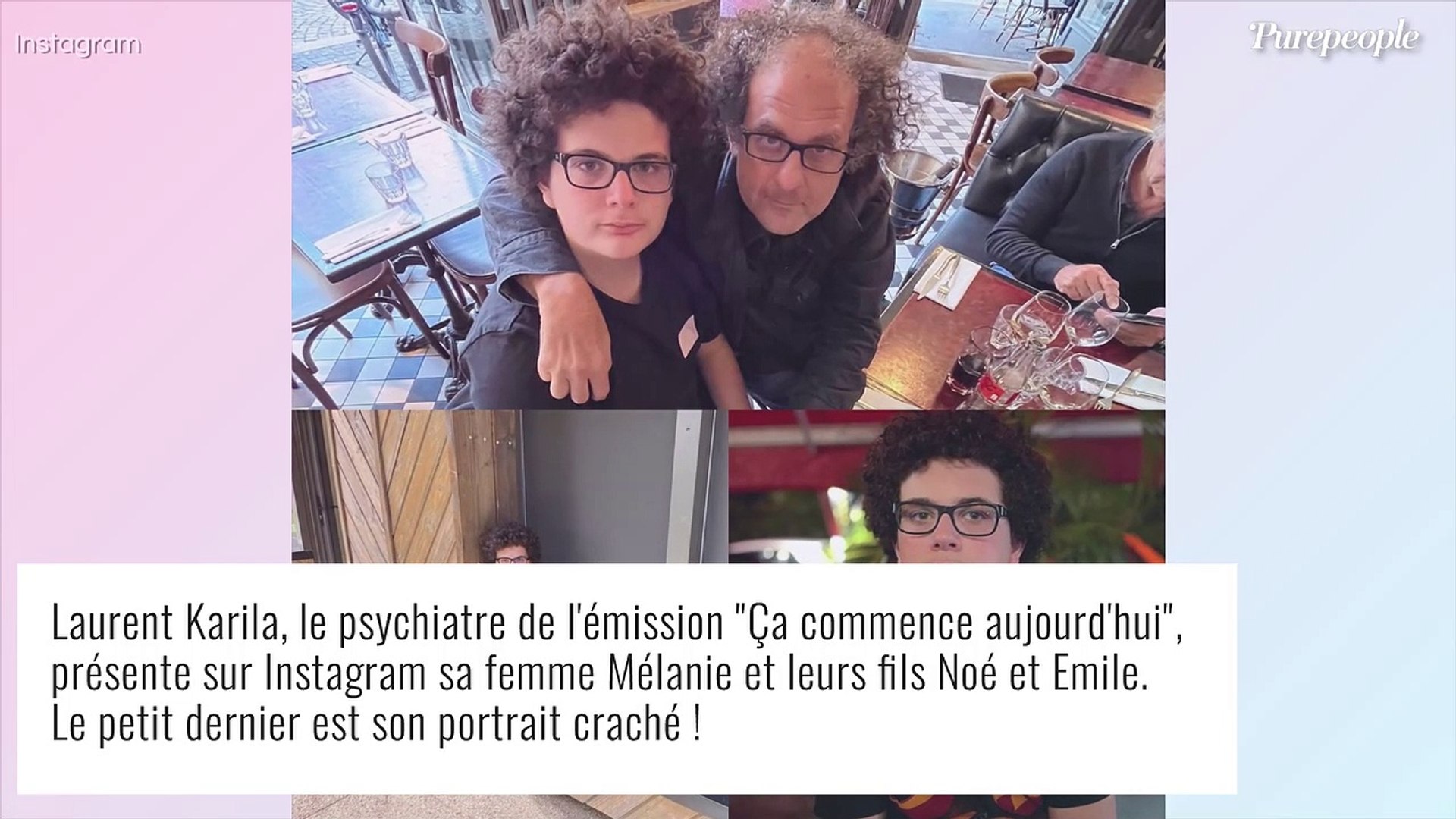 Laurent Karila épouse Mélanie Ça commence aujourd'hui - Laurent Karila marié et papa : son fils est son  portrait craché, la preuve en photos ! - Vidéo Dailymotion