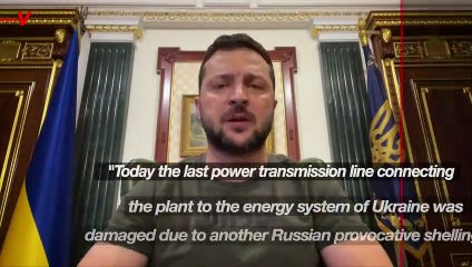 Download Video: Russia Continues to Shell Nuclear Power Plant as Zelensky Warns the World Is ‘One Step Away From a Radiation Disaster’