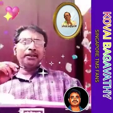 KOVAI BAGAVATHY RAJA. SINGAPORE TMS FANS. M.THIRAVIDA SELVAN SINGAPORE