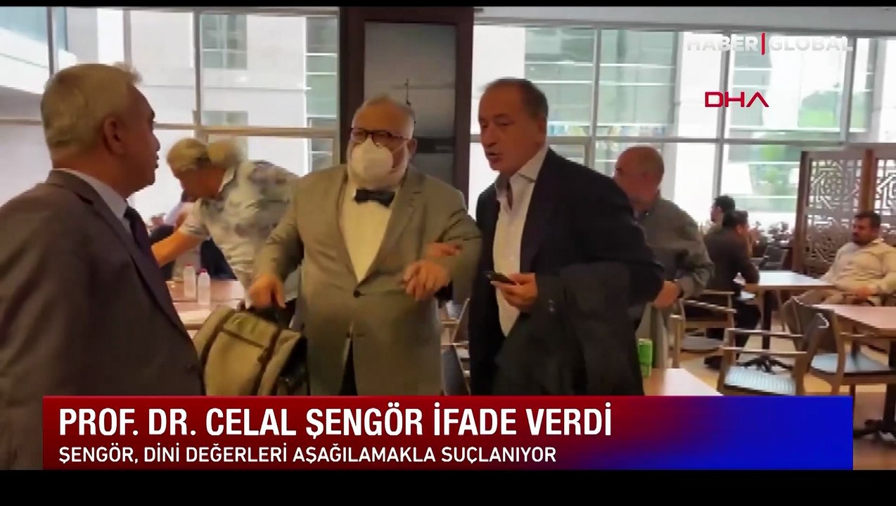 Prof. Dr. Celal Şengör adliyede