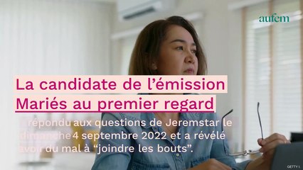 Émilie (Mariés au premier regard) évoque ses problèmes financiers depuis l'arrêt de l'émission