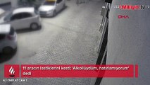 11 aracın lastiklerini kesti; 'Alkollüydüm, hatırlamıyorum' dedi