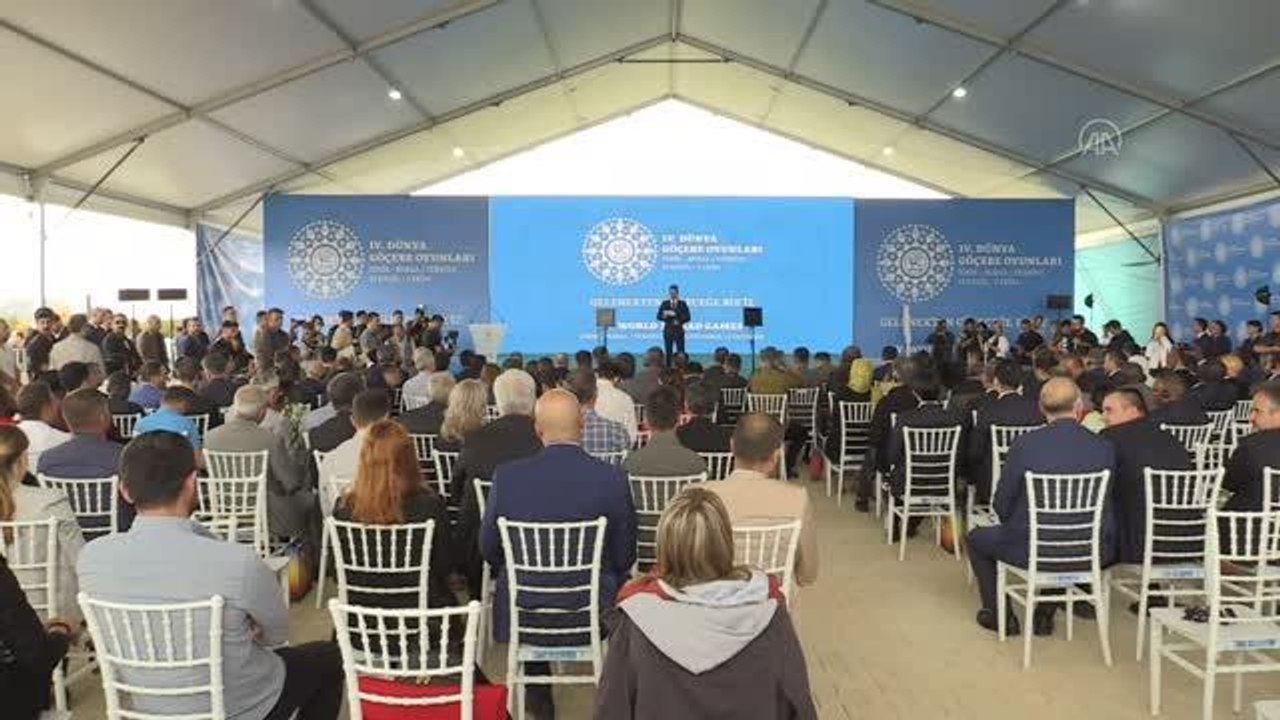 Son dakika haber... Dünya Göçebe Oyunları Organizasyon Komitesi Başkanı Kazancı, tanıtım toplantısında konuştu