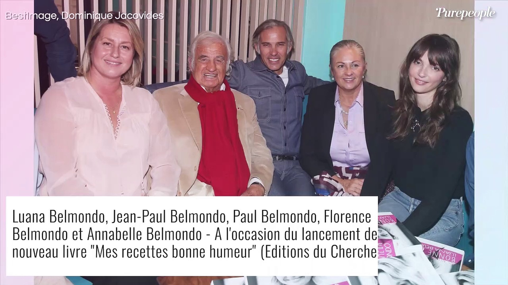 Mort de Jean-Paul Belmondo : son ex-femme Natty se souvient de leurs 20 ans  d'amour, photo touchante - Vidéo Dailymotion