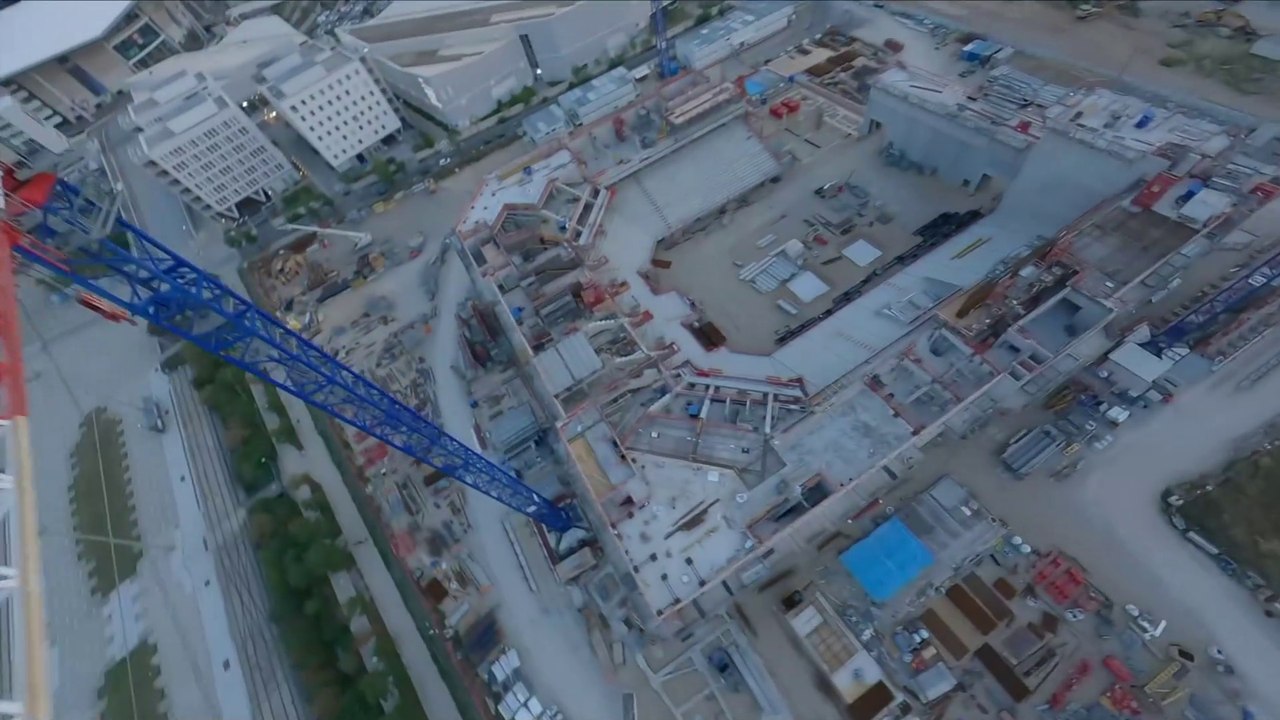La future LDLC Arena prend forme - Basket - Asvel