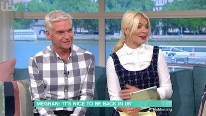 Holly Willoughby and Vanessa Feltz clash over Meghan Markle