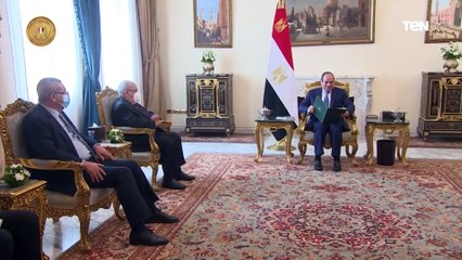 الرئيس السيسي يستقبل وزير خارجية الجمهورية الجزائرية