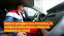 8 Français sur 10 utilisent le téléphone au volant