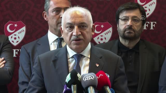 TFF Başkanı Büyükekşi: Eğer bir olursak, üstesinden gelemeyeceğimiz hiçbir sorun yok