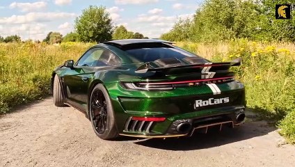 2023 Akrapovic Porsche 911 Turbo S Stealth Edition by TopCar Design