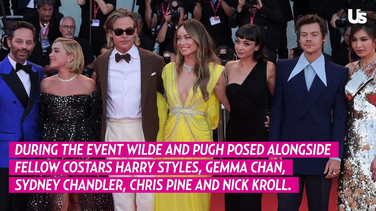 Olivia Wilde Poses With Florence Pugh at ‘Don’t Worry Darling’ Premiere Amid Drama