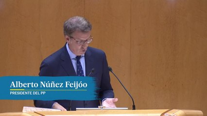 Feijóo: "Señor Sánchez, rompa con sus alianzas"