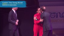 Megan Markle ofrece un discurso en la cumbre 'One Young World' celebrada en Manchester