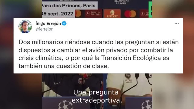Dardo de Íñigo Errejón a Mbappé