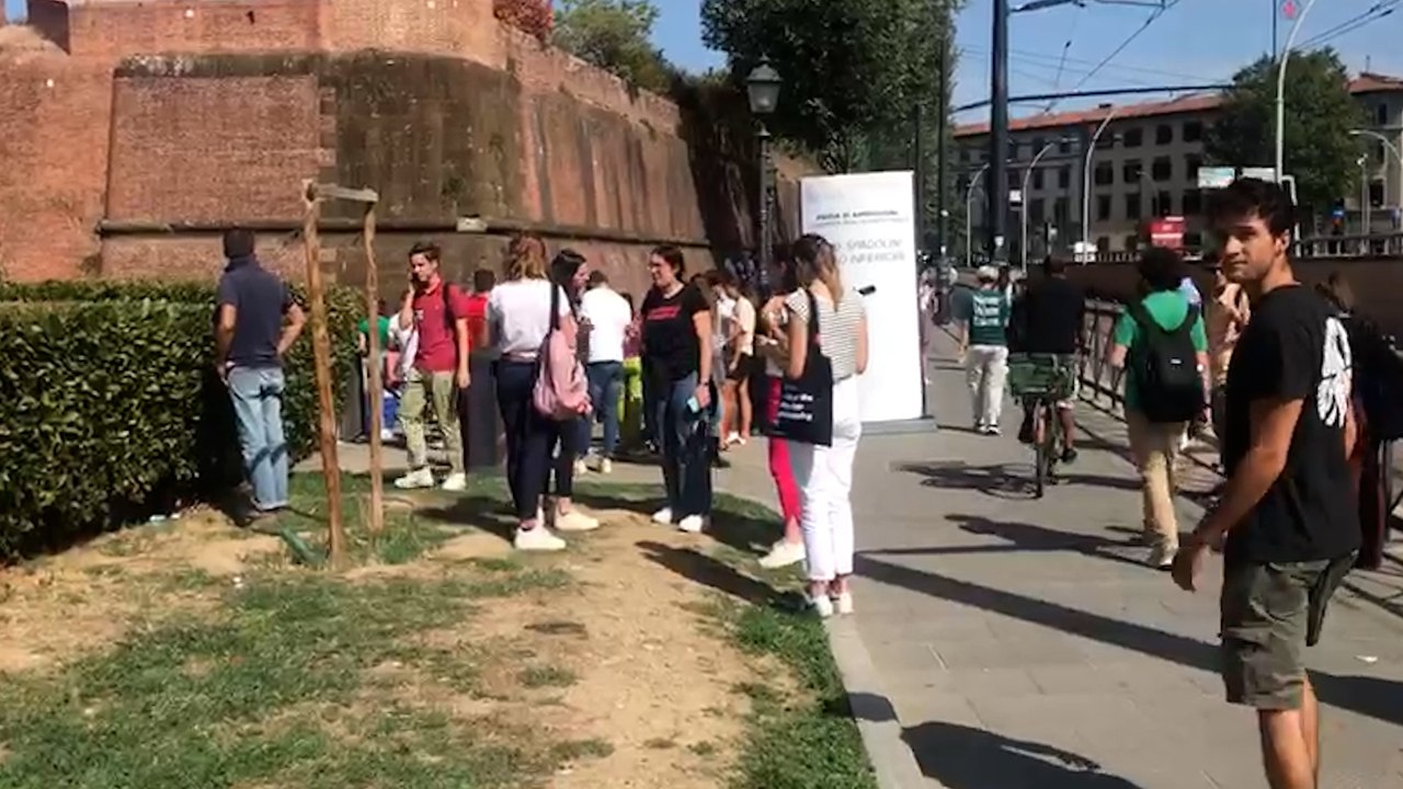 Firenze, test di Medicina Tanti ragazzi fra paura e speranza