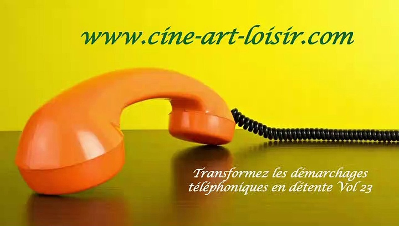 Démarchages téléphoniques en détente juste pour rire Les délires de Jean-Claude avec (Madame Nardine  ) Vol 23  avec Ciné Art Loisir