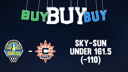 Take The Under (161.5) In Sky Vs. Sun On Tuesday Night