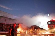Kahramanmaraş haber! Kahramanmaraş'ta fabrika yangını