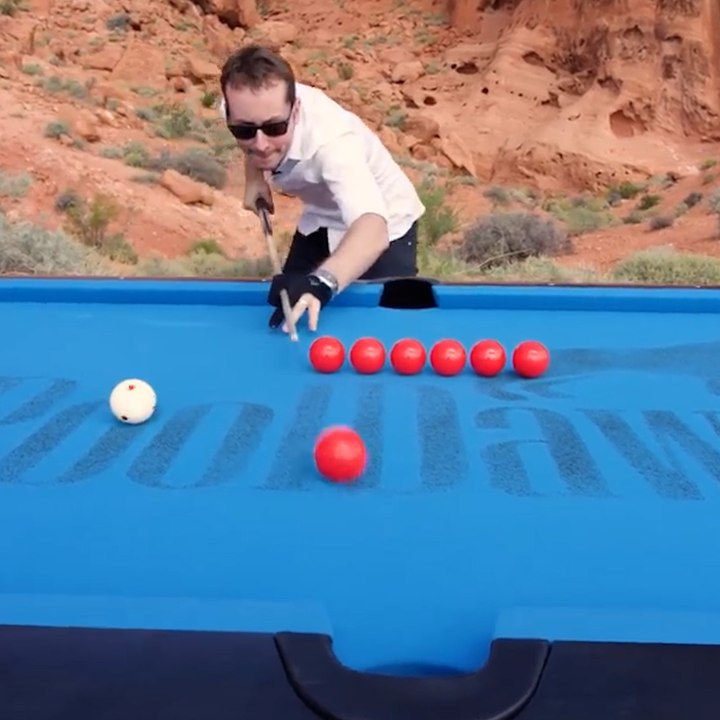 Billard : Florian Kohler est l'un des meilleurs joueurs de "trickshot" au monde