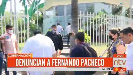Gobernación denuncia a Pacheco