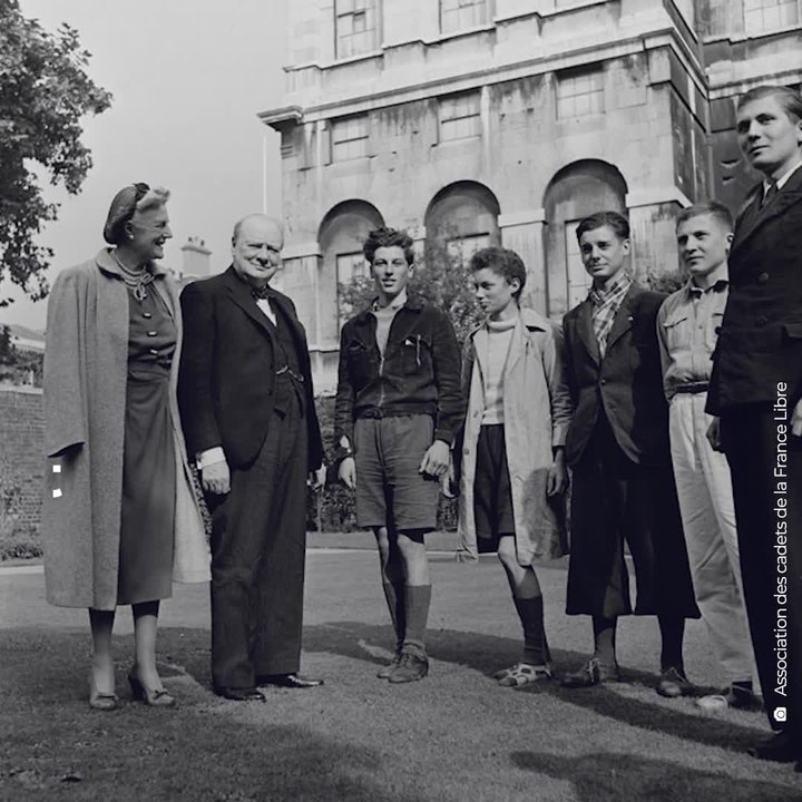 Ces cinq adolescents ont traversé la Manche pour rejoindre De Gaulle