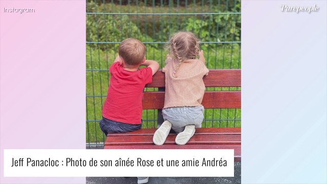 Jeff Panacloc : Photos de ses adorables filles, craquantes têtes blondes, avec leur maman Charlotte