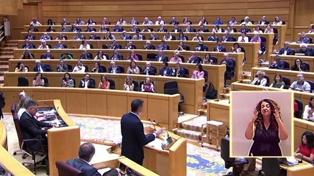 Sánchez y Feijóo se enfrentan en un cara a cara en el Senado por la crisis energética