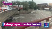 Inundaciones en Nuevo León dejan al menos cuatro muertos