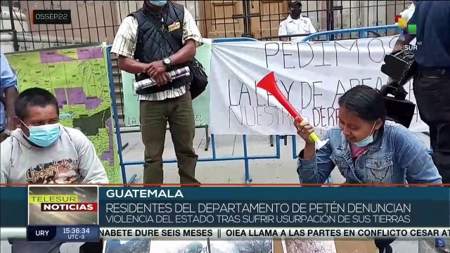 Guatemala: Pobladores del departamento de Petén denuncian usurpación de sus tierras