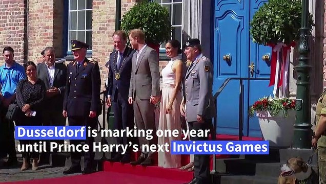 Prince Harry, Meghan in Germany to promote Invictus Games