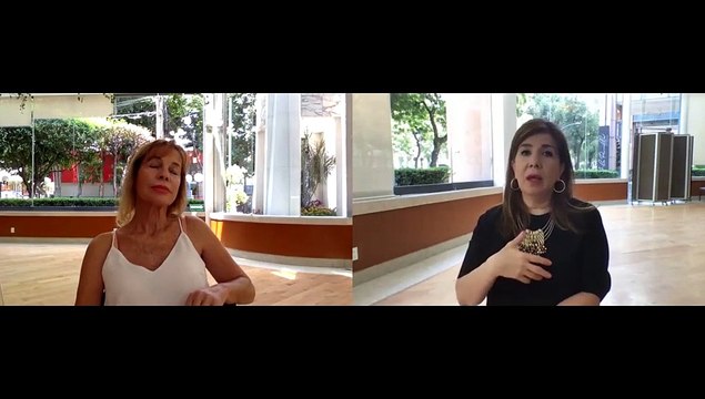 Copa de por medio con Deby beard y Angélica Villalobos, Berente General de Hotel Marquis Reforma