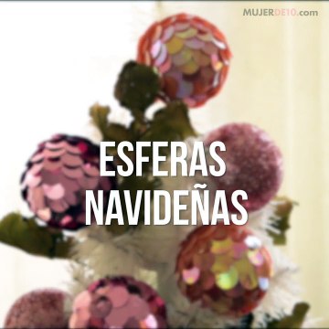 Hack de 10: Crea tus propias esferas para adornar tu árbol de navidad🎄