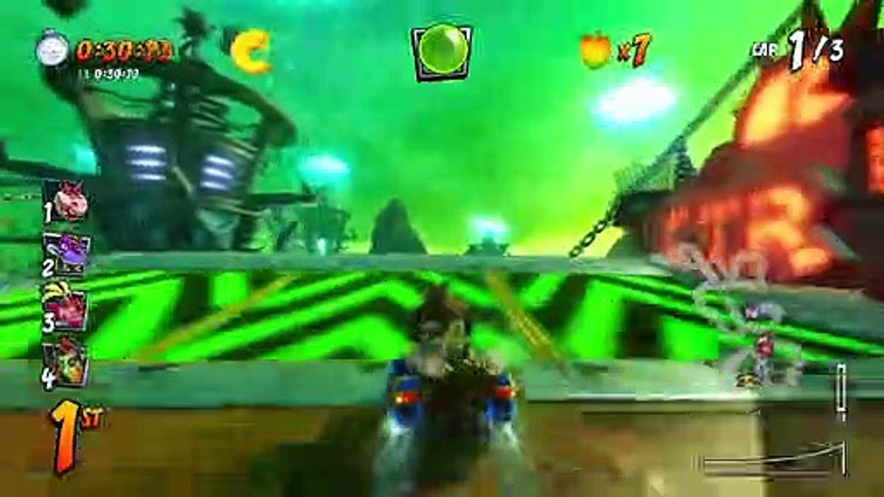 Thunder Struck CTR Challenge Gameplay - Crash Team Racing Nitro-Fueled