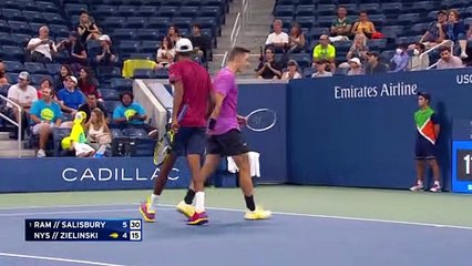 Ram / Salisbury  - Nys / Zielinski - Les temps forts du match - US Open