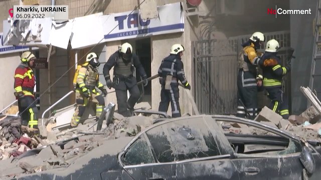 Удар по жилому дому в Харькове