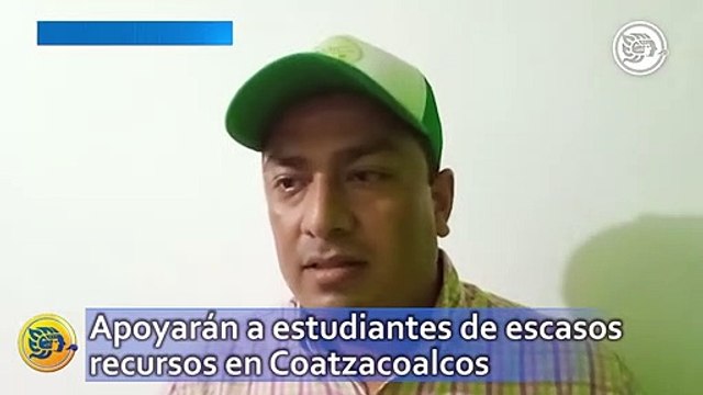 Apoyarán a estudiantes de escasos recursos en Coatzacoalcos