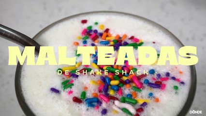 Tutorial: Haz tus malteadas de Shake Shack