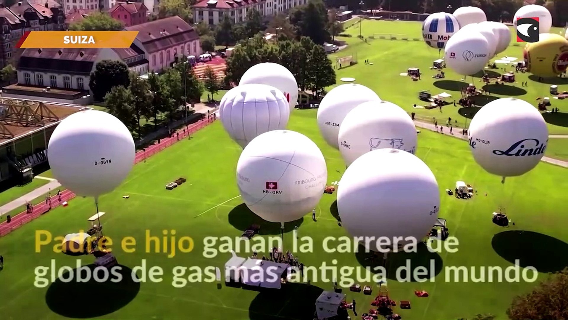 Recorrieron 7 países para ganar la carrera de globos de gas más antigua del  mundo - Vídeo Dailymotion