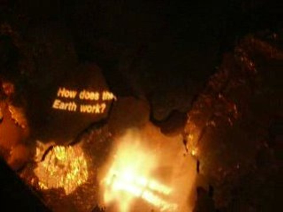 Galaxy in Natural History Museum in London